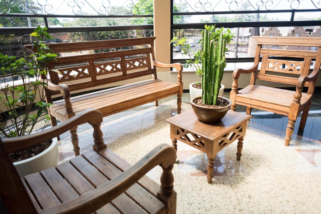 Holambra Garden Hotel Экстерьер фото A set of Thai style wooden furniture